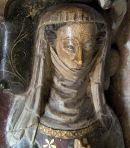 Hereford Cathedral Joanna de Bohun 1327